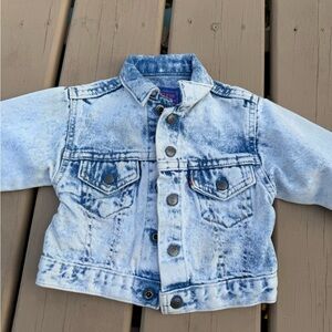 little levi’s vintage denim jacket size 18 months